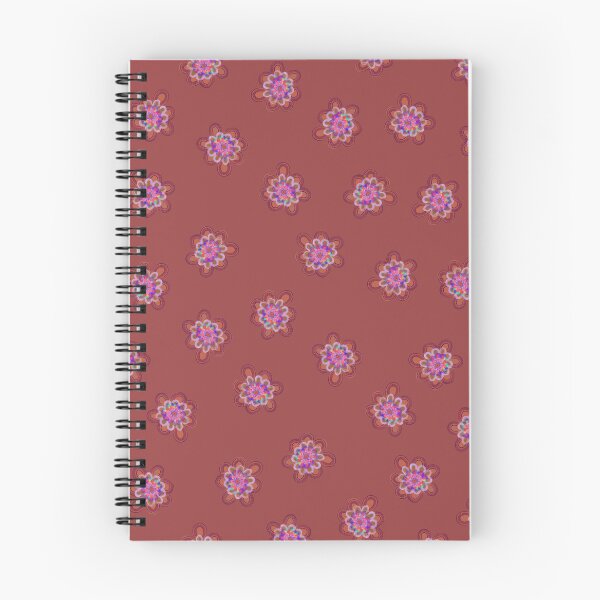 Item preview, Multicolored fantasy flower pattern designed and sold by Createlikeamom.