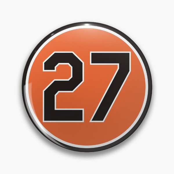 Item preview, Delmon Young #27 Jersey Number designed and sold by StickBall.