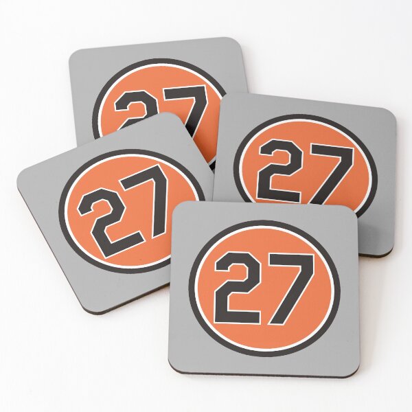 Artikelvorschau, Delmon Young #27 Jersey Number entworfen und verkauft von StickBall.