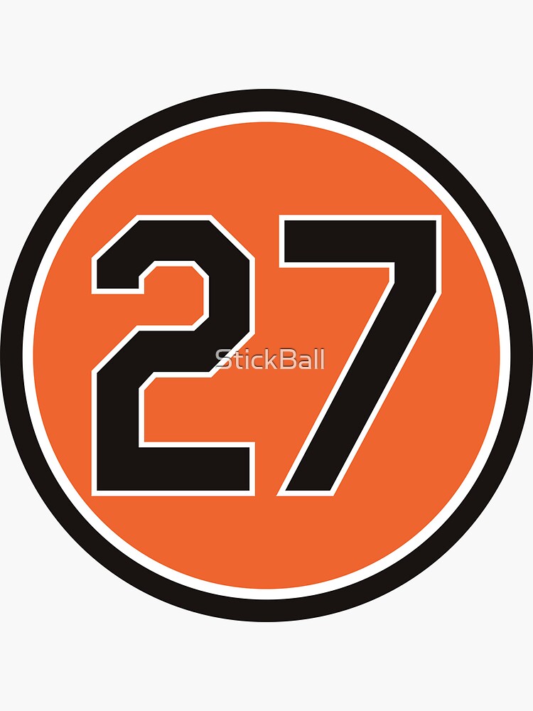 Cedric Mullins #31 Jersey Number Sticker for Sale by StickBall