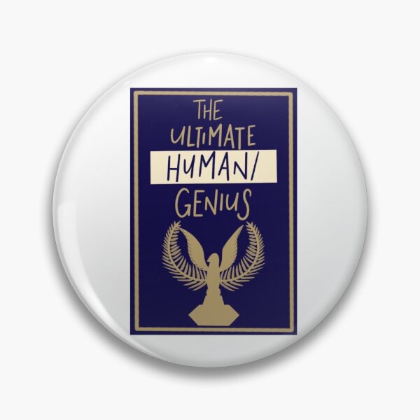 Item preview, B99 The Ultimate Human/Genius Plaque designed and sold by jinggstudies.