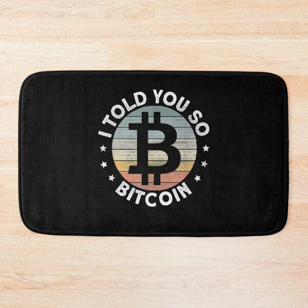 Item preview,  I Told You So Bitcoin | HODL Blockchain BTC Crypto  designed and sold by Halla-Merch.