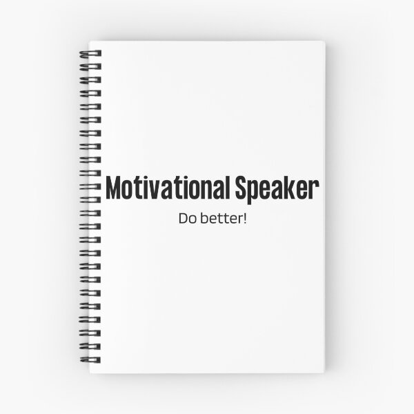 Item preview, Motivational Speaker designed and sold by InputVSOutput.
