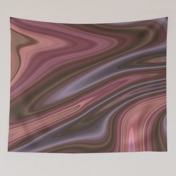 Item preview, Deep Purple Marble Liquid Artwork designed and sold by Repayh.