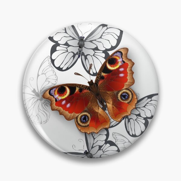 Item preview, Peacock Butterfly Flight designed and sold by Blackmoon9.