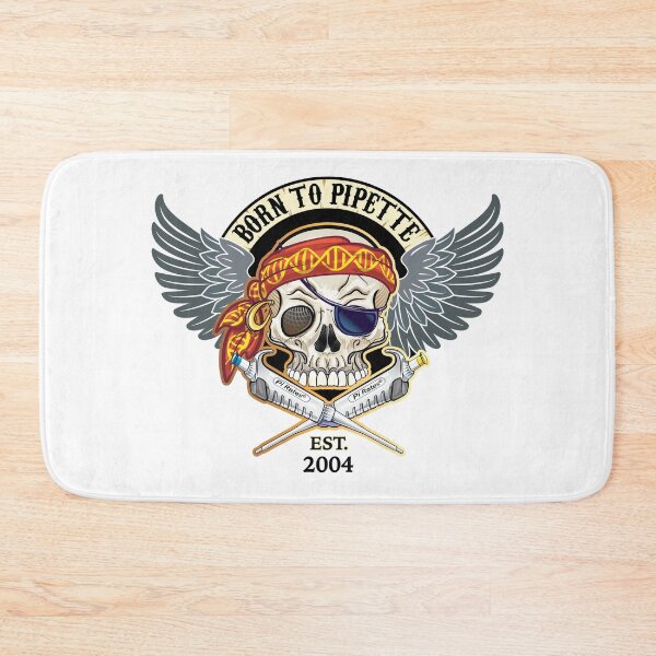 Item preview, BORN TO PIPETTE 2004 - Skull with DNA Headband and Micropipettes designed and sold by Zit-Zat-Zot.