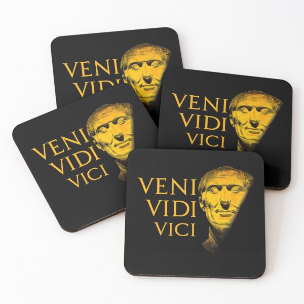 Item preview, Veni, Vidi, Vici. Caesar - I came i saw i conquered. latin designed and sold by We-thePixels.