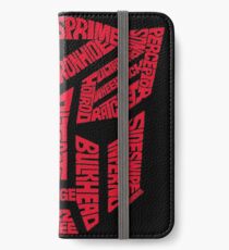Transformers Autobots Red iPhone Wallet/Case/Skin