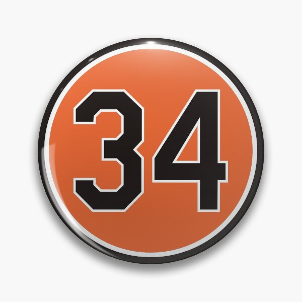 Item preview, Storm Davis #34 Jersey Number designed and sold by StickBall.