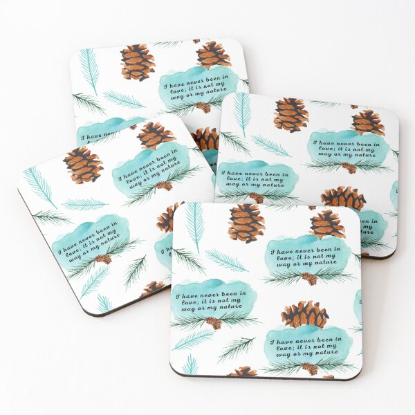 Item preview, Jane Austen - "not my nature" Love quote designed and sold by 4m3thystD3s1gns.