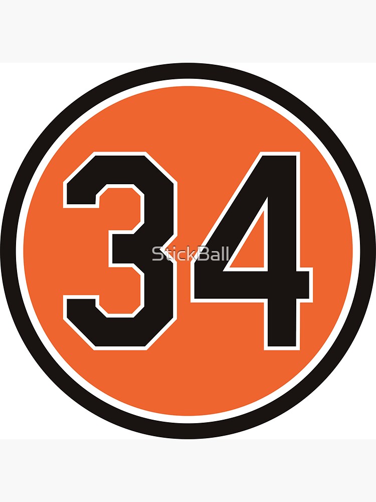 Earl Weaver #4 Jersey Number Sticker for Sale by StickBall