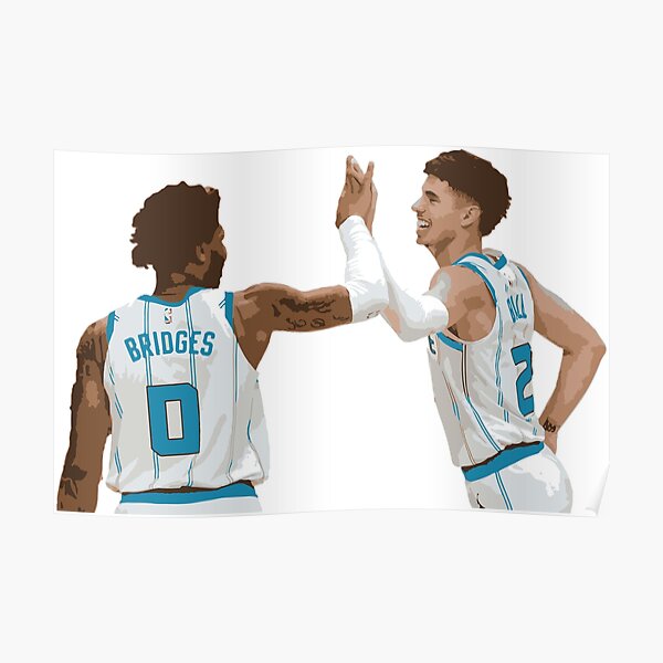 LaMelo Ball and Miles Bridges Poster