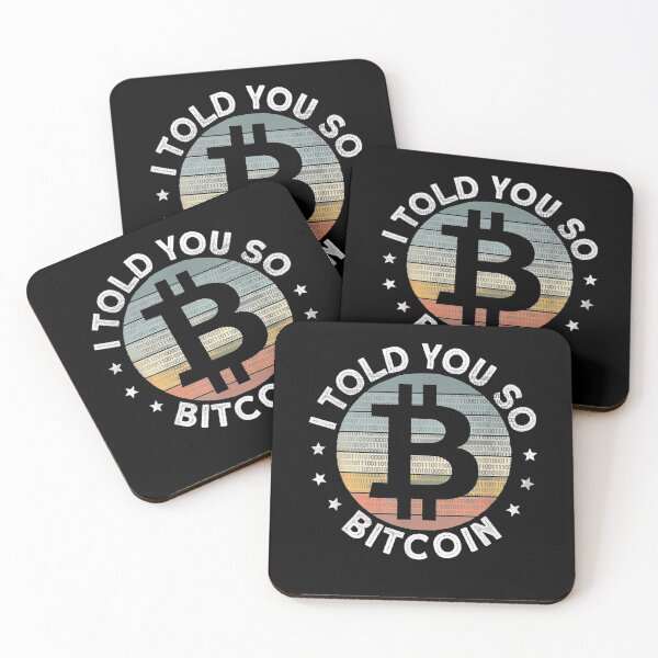 Item preview,  I Told You So Bitcoin | HODL Blockchain BTC Crypto  designed and sold by Halla-Merch.