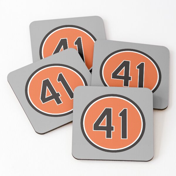 Artikelvorschau, Kevin Brown #41 Jersey Number entworfen und verkauft von StickBall.