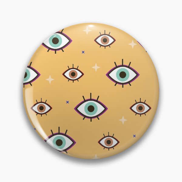 Item preview, Evil Eye Pattern, Brown and Green Eyes designed and sold by jfieldsierra.