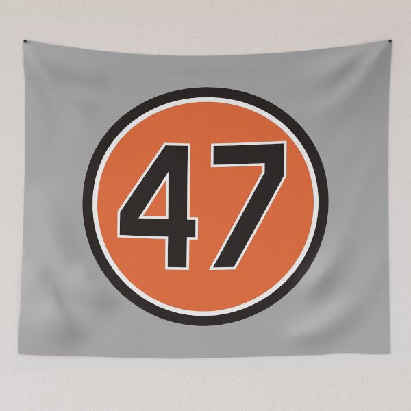 Item preview, John Means #47 Jersey Number designed and sold by StickBall.