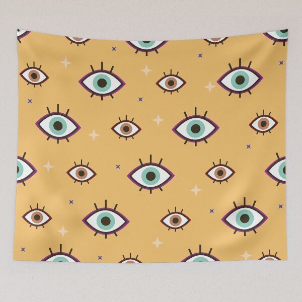 Item preview, Evil Eye Pattern, Brown and Green Eyes designed and sold by jfieldsierra.