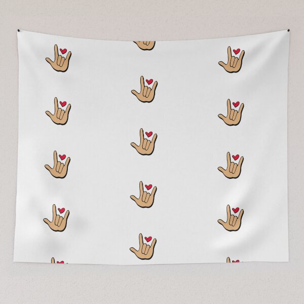 Item preview, American Sign Language "I love you" designed and sold by HuiCreations.