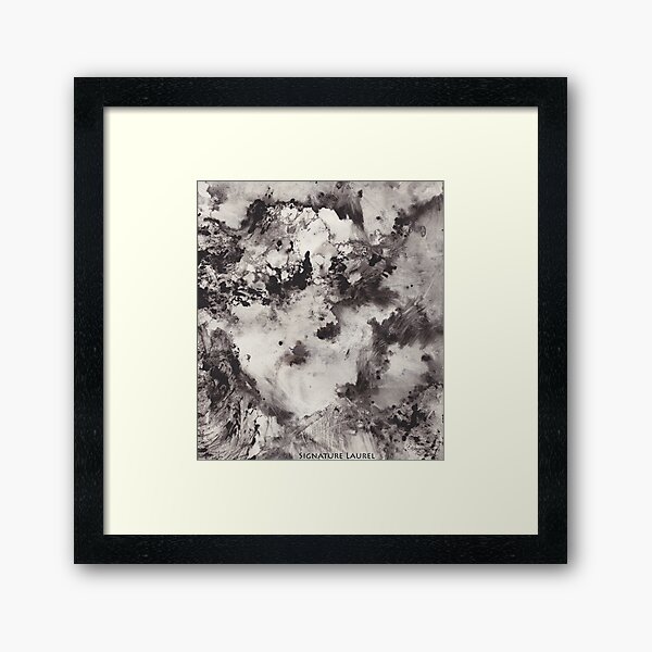 Monoprint #1 Framed Art Print