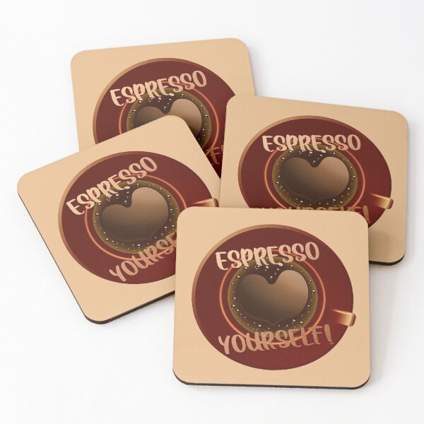 Item preview, Espresso Yourself! designed and sold by PawsitiveMum.