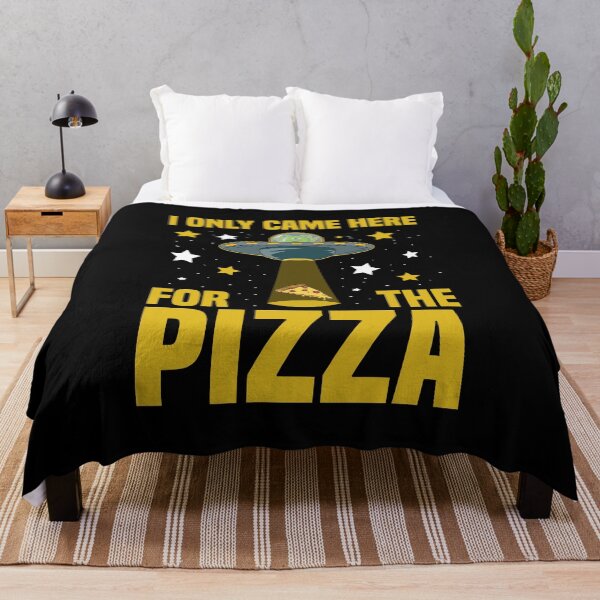 Item preview, I Only Came Here For The Pizza Funny Alien designed and sold by Dan66.