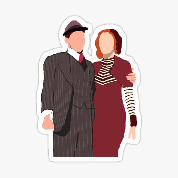 "Bonnie and clyde the musical" Sticker by Hannahand10 | Redbubble