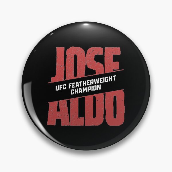 Item preview, Jose Aldo - UFC Featherweight Champion - Typography 1 - RED designed and sold by Getting  Smashed Co.