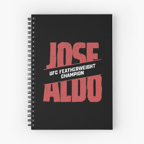 Item preview, Jose Aldo - UFC Featherweight Champion - Typography 1 - RED designed and sold by Getting  Smashed Co.