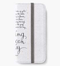 Vinilo o funda para iPhone Nada Dorado puede quedarse