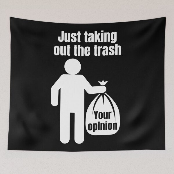 Item preview, Just taking out the trash designed and sold by Caregiverology.