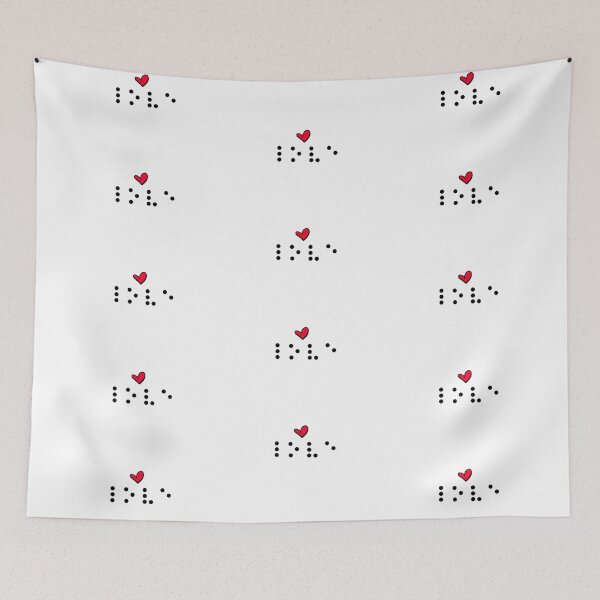 Item preview, Braille Love designed and sold by HuiCreations.