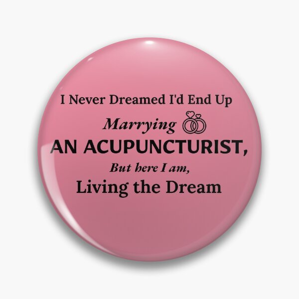 Item preview, Married to an Acupuncturist designed and sold by Specialized Job Merchandise.