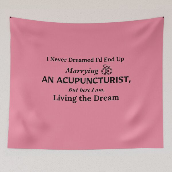 Item preview, Married to an Acupuncturist designed and sold by Specialized Job Merchandise.