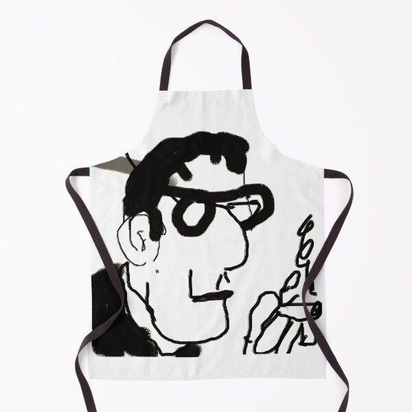 Item preview, Cool Jazz Man with glasses and smoke,bop designed and sold by Stacey Lazarus.