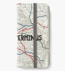 The Walking Dead - Terminus Map iPhone Wallet/Case/Skin