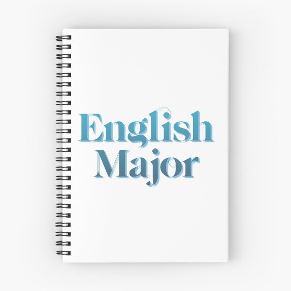 Item preview, English Major (Blue) designed and sold by rissidesigns.