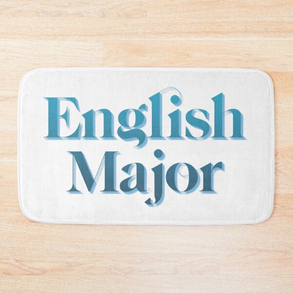 Item preview, English Major (Blue) designed and sold by rissidesigns.