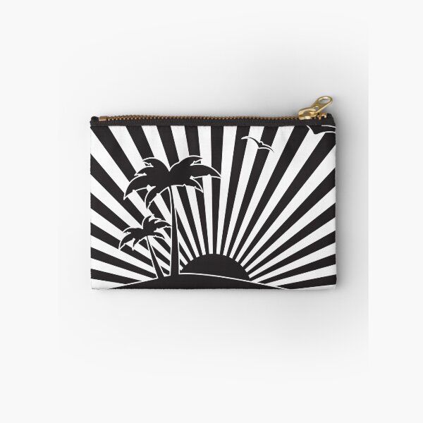 Item preview, Black And White landscape, Sunset Over The Beach Graphic Design designed and sold by Darisset.