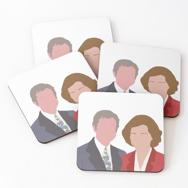 Item preview, Jimmy + Rosalynn Carter designed and sold by GrellenDraws.