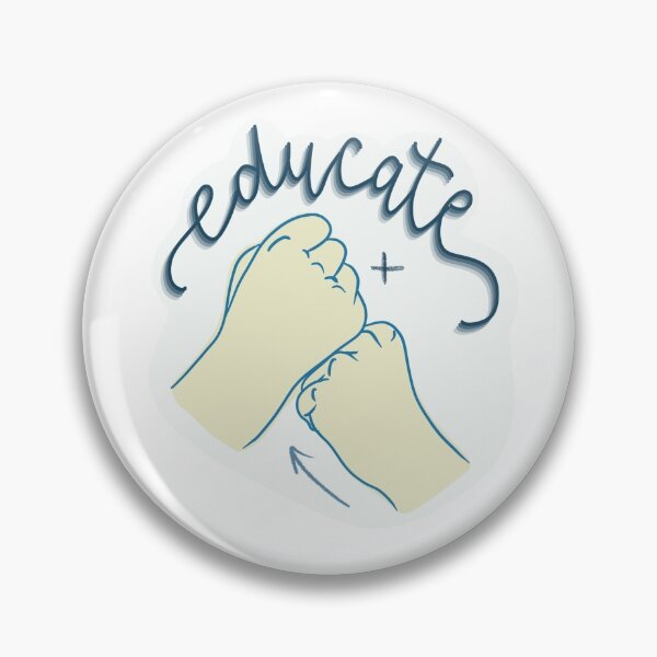 Item preview, “Educate and Advocate” designed and sold by * Dear Moon Studios *.