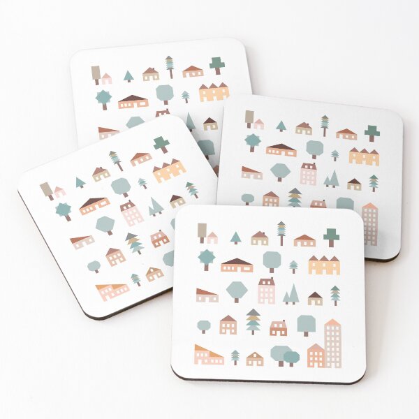 Item preview, Barrio en Blush Muted Earth Tones designed and sold by littledesignco.