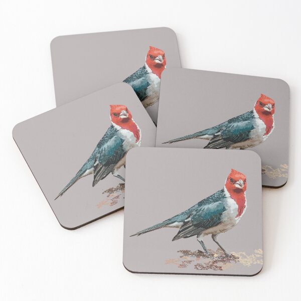 Item preview, Red-crested or Brazilian Cardinal designed and sold by NJartbyNJacobson.