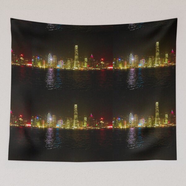Item preview, Hong Kong Harbor at Night designed and sold by Anthony Macaluso.