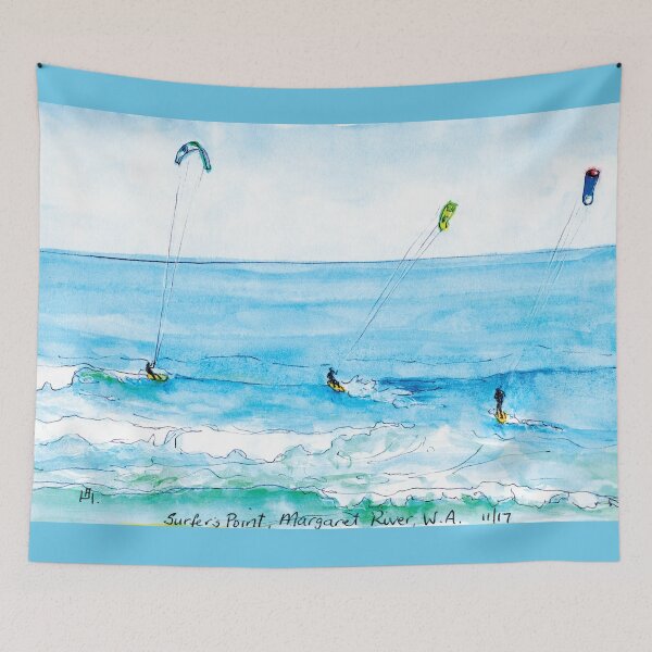 Item preview, Australian Scene - Surfers Point, Margaret River, WA, Aus. designed and sold by Anne Huth.