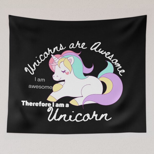 Item preview, Cute Unicorn T-shirt, Rainbow, Quote, Funny T-Shirt designed and sold by KananiandKiki.
