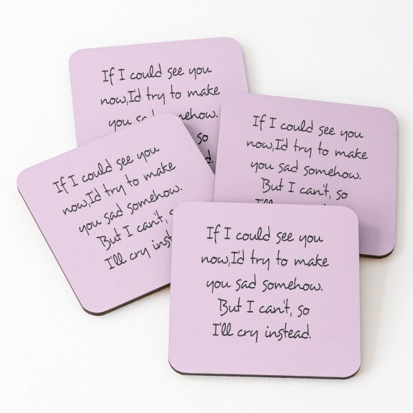 Item preview, I'll Cry Instead designed and sold by QuotesDogma.