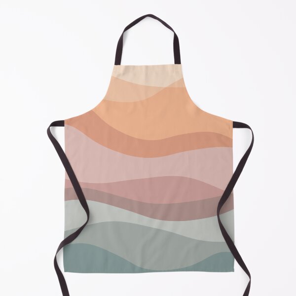 Item preview, Geometric Waves in Earth Tones designed and sold by littledesignco.