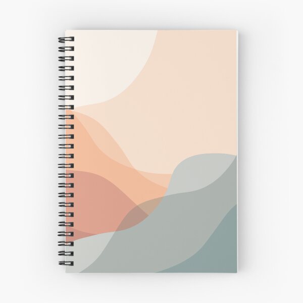 Item preview, Geometric Waves in Blush Muted Earth Tones designed and sold by littledesignco.