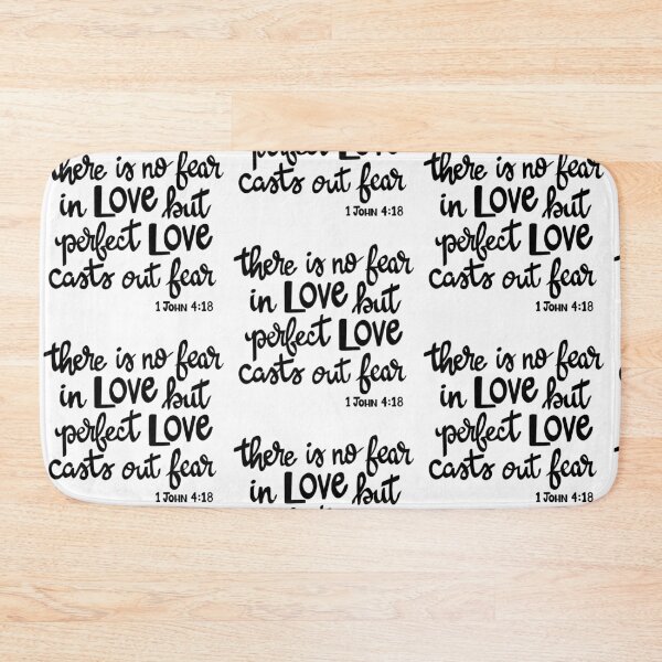 Item preview, 1 John 4:18 There is no fear in love  designed and sold by deannakya.