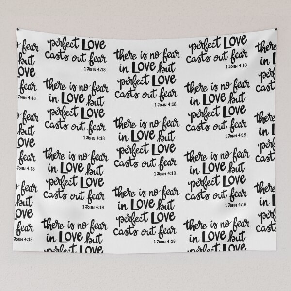 Item preview, 1 John 4:18 There is no fear in love  designed and sold by deannakya.